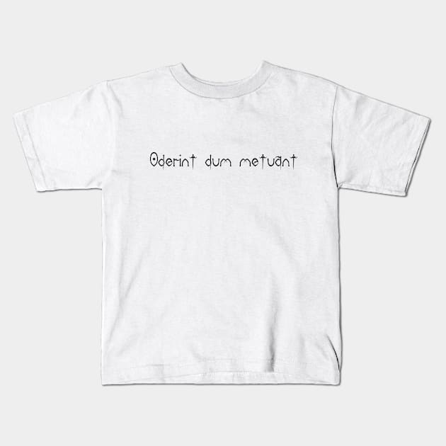 Let them hate Kids T-Shirt by stefy
